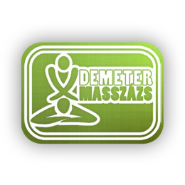 Demeter masszázs logó